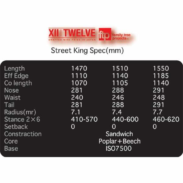 トゥエルブ STREET KING 155cm ZEEBRA 直筆サイン入り : Busselwebshop