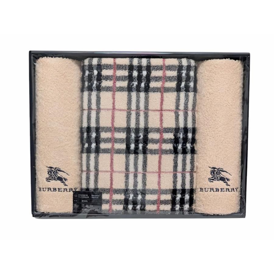 BURBERRY（バーバリー） 未使用 ロンドン タオルセット 3枚 バスタオル