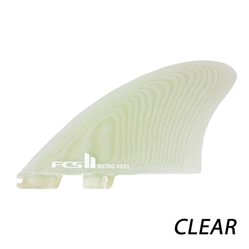 FCS FCS2 フィン RETRO KEEL TWIN SET PG FIN / エフシーエス2 レトロ