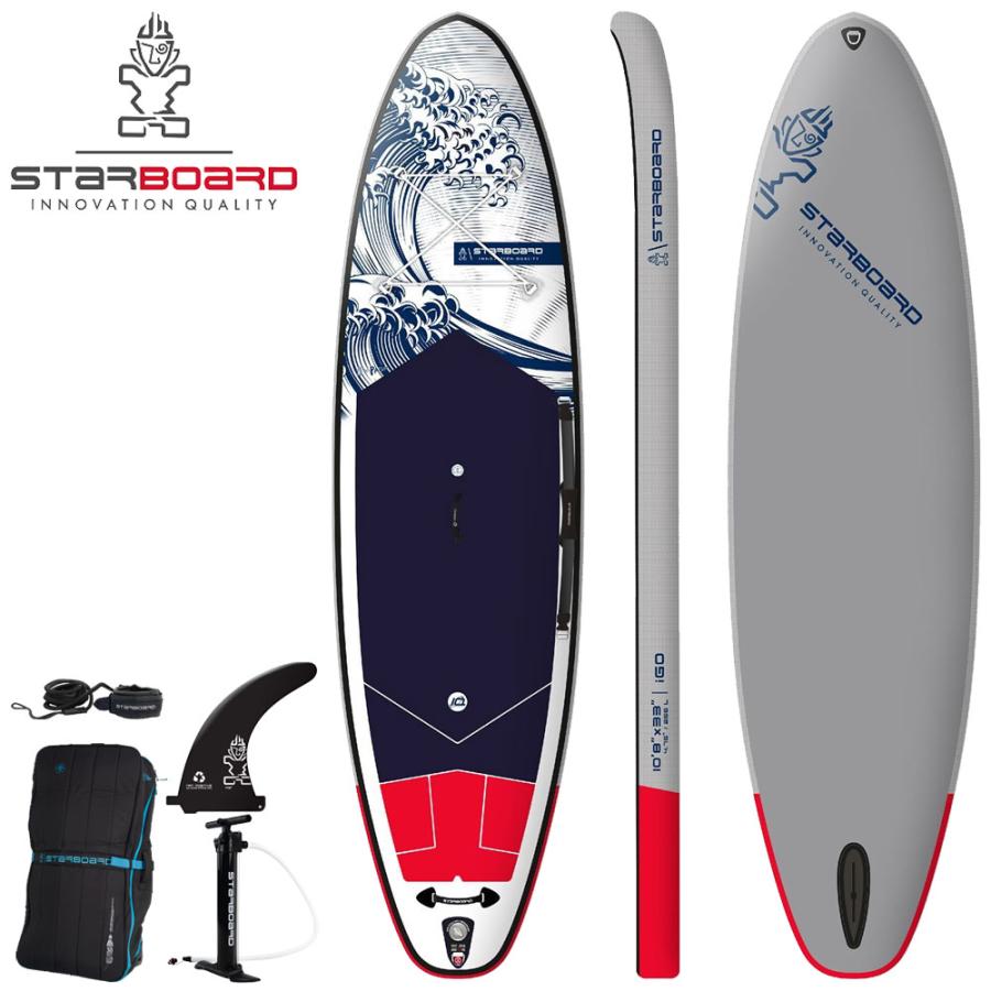 2024 STARBOARD I GO TIKINE WAVE DELUXE SINGLE CHAMBER 10'8 X 33