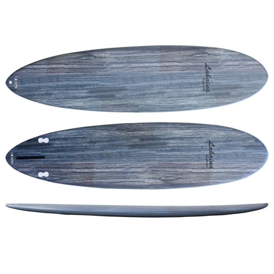 サーフボード ラハイナ/LAHAINA 7'8 L09GR ミッドレングスウッド調
