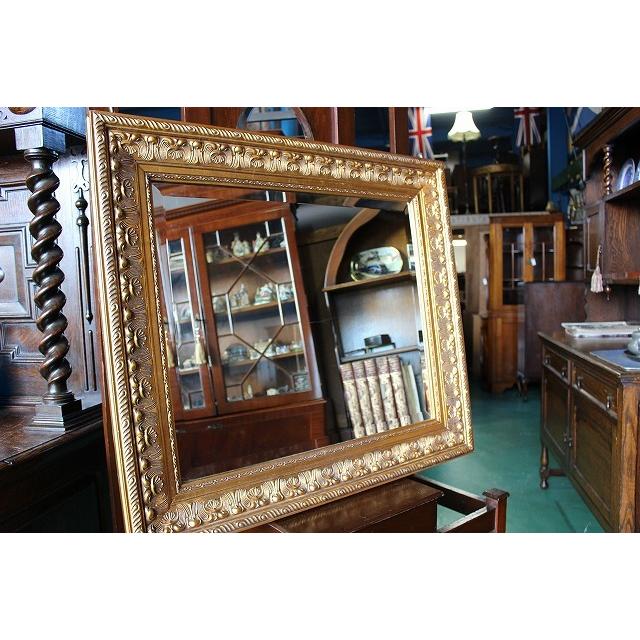 ☆在庫一掃セール☆送料無料☆ イギリス アンティークミラー ミラー