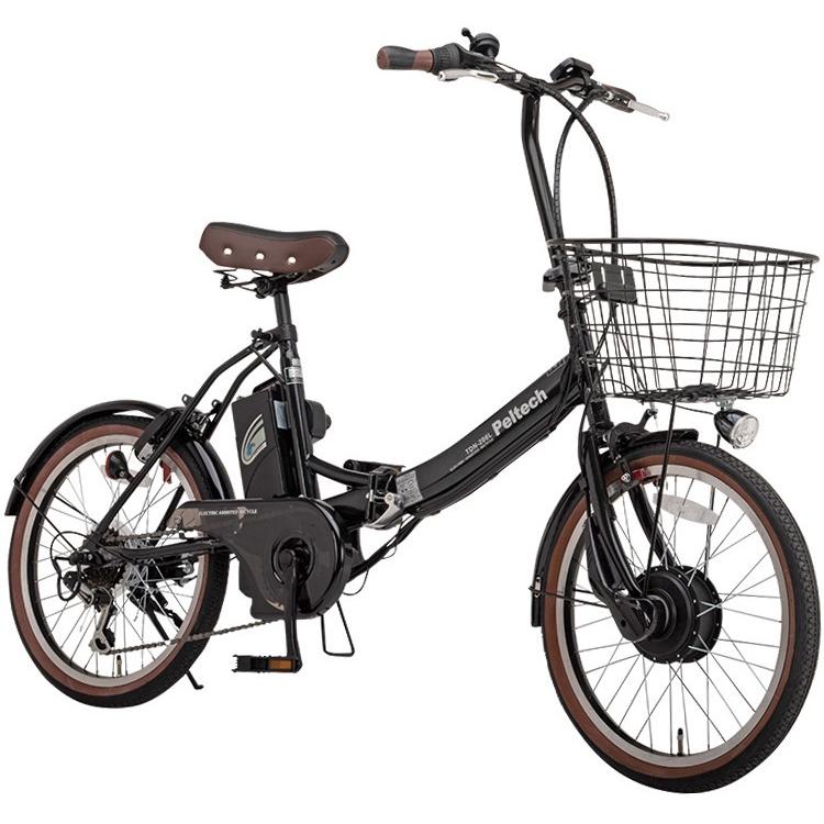 PELTECH（ペルテック） 電動アシスト自転車 20インチ 折りたたみ自転車