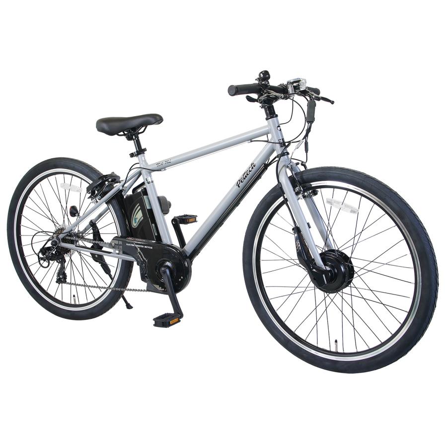 PELTECH（ペルテック） 電動アシスト自転車 クロスバイク 完全組立済み