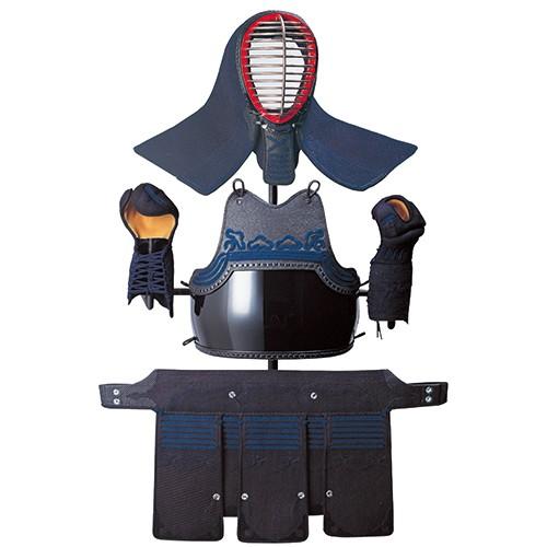 剣道 防具 セット 松勘工業 冠 1.5分 実戦型手刺・織刺 : BUSHIZO