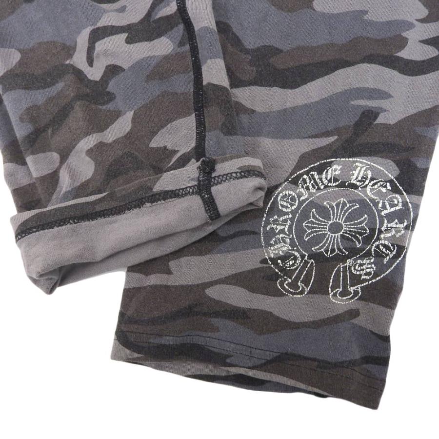 美品 クロムハーツ CHROME HEARTS ホースシュー レギンス グレー系