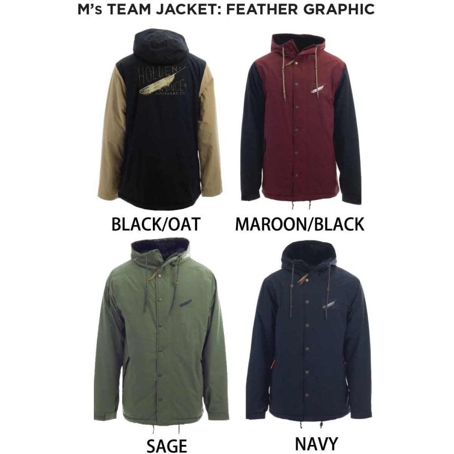 HOLDEN（ホールデン） 17-18 HOLDEN / ホールデン TEAM jacket FEATHER