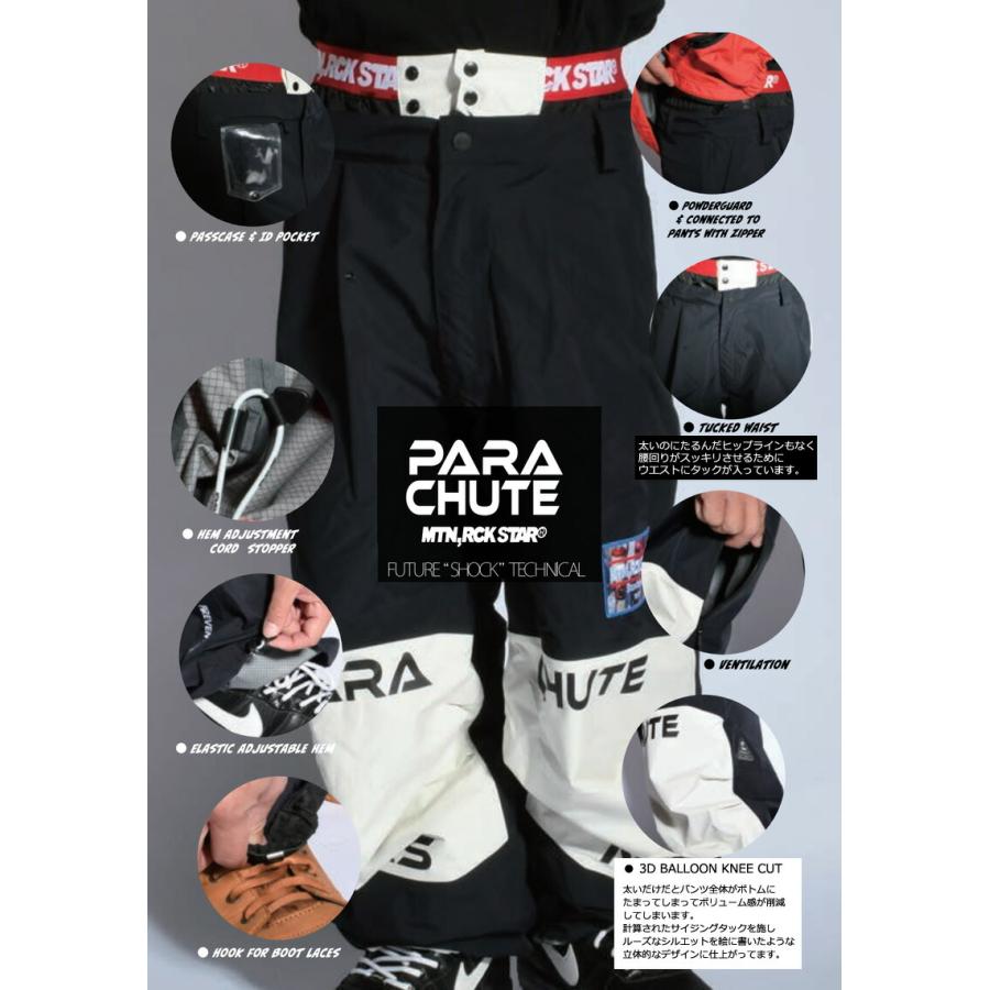 24-25 MOUNTAIN ROCK STAR/マウンテンロックスター PARACHUTE pant