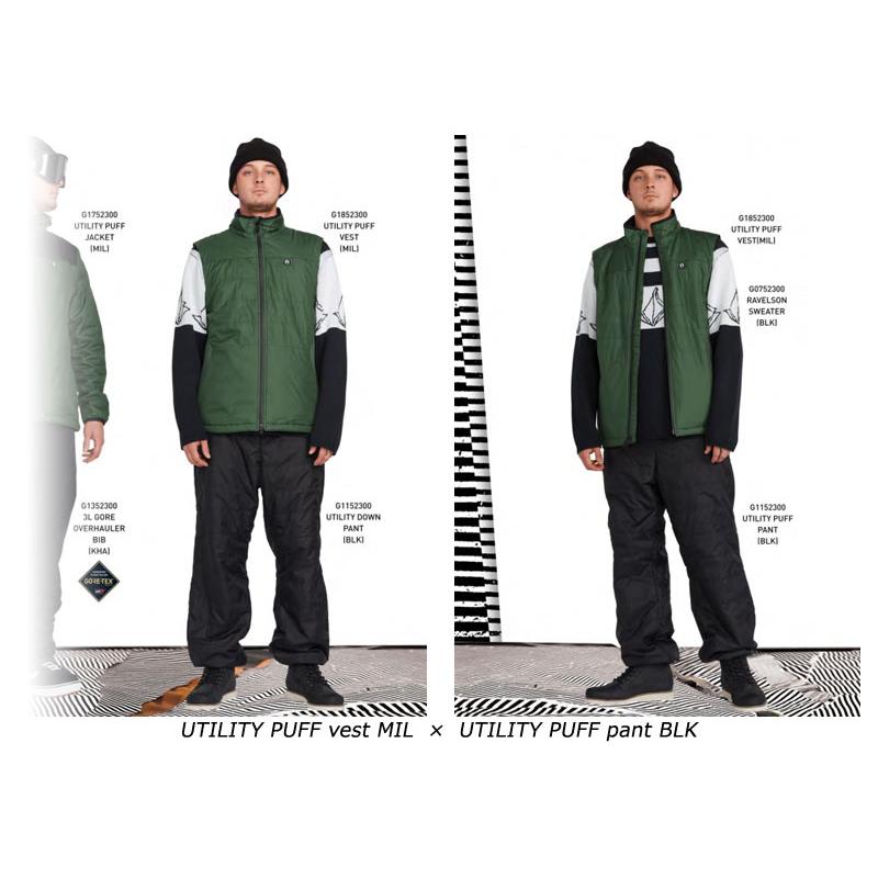 VOLCOM（ボルコム） 即出荷 22-23 VOLCOM/ボルコム UTILITY PUFF pant