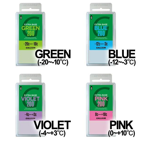 GALLIUM（ガリウム） 即出荷 EXTRA BASE WAX 200g エクストラ ベース