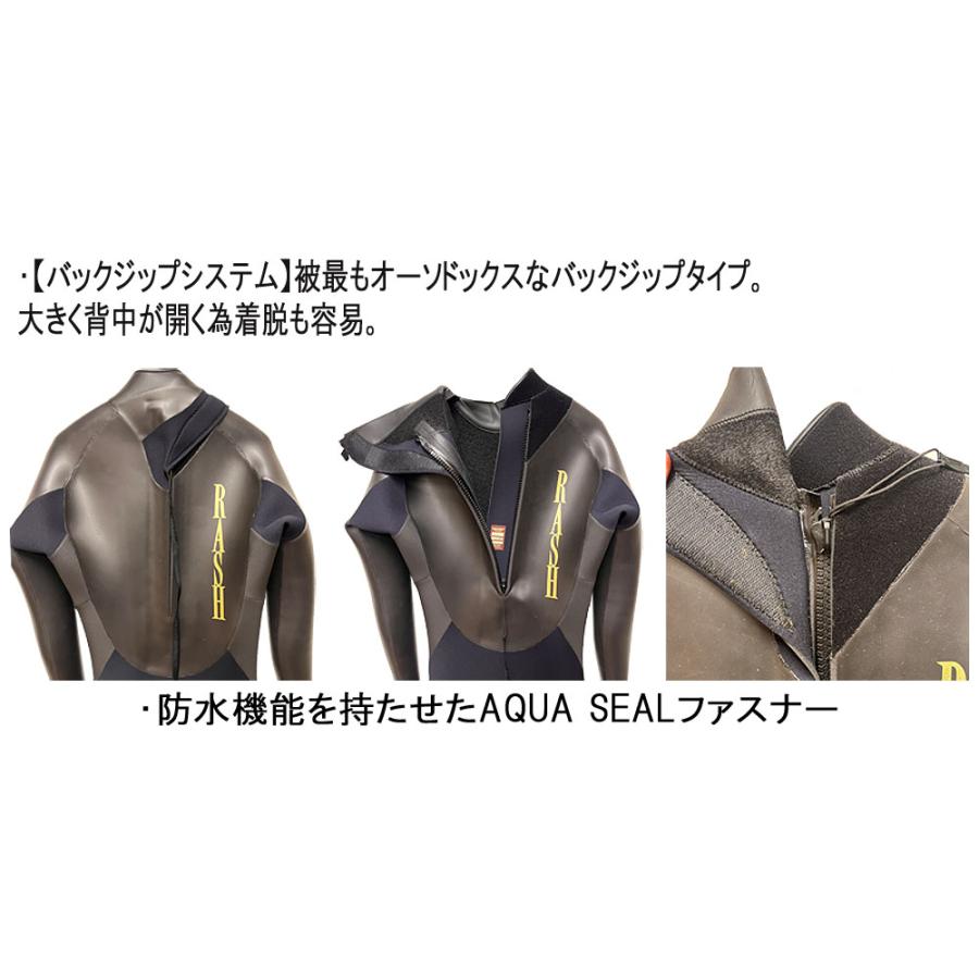 25-26 RASH JB FASTENER TYPE BON / ラッシュ バックジップ 5mmx3.5mm