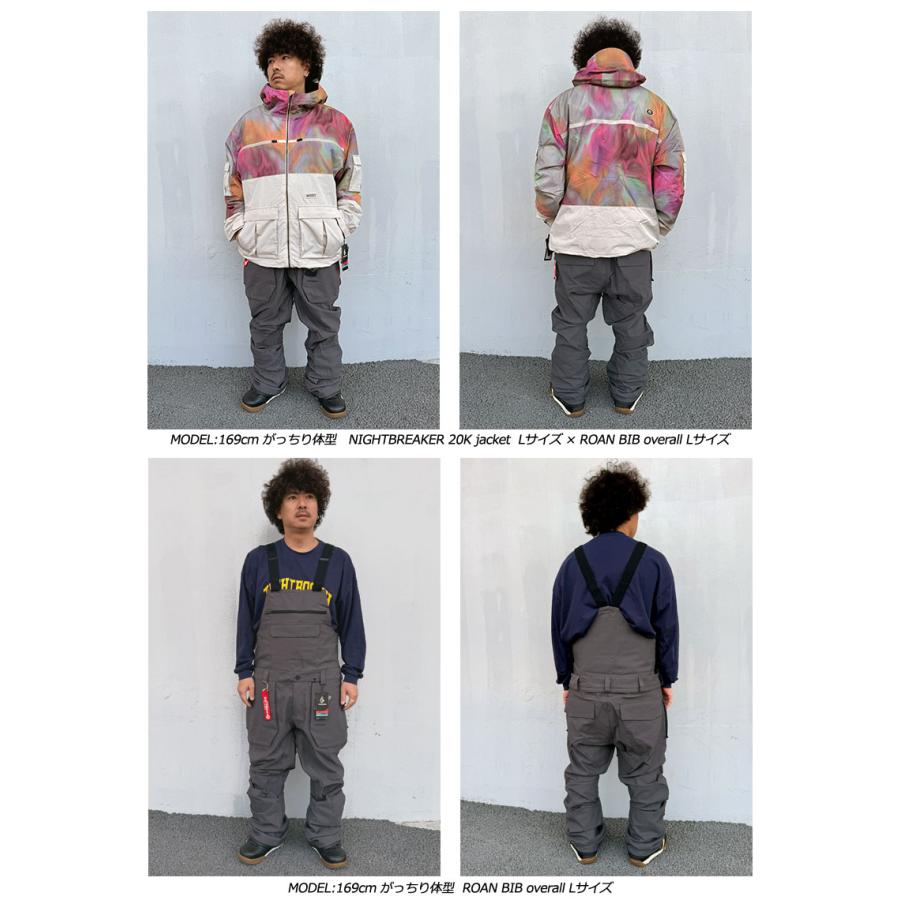 VOLCOM（ボルコム） 24-25 VOLCOM/ボルコム ROAN BIB overall 着用説明