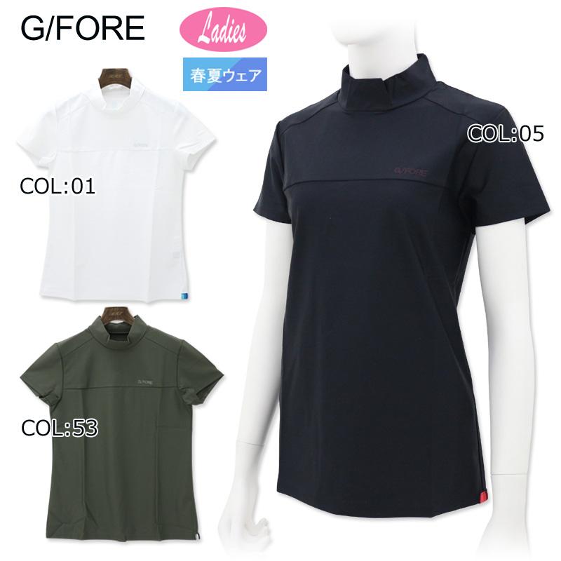 G/FORE (GFORE) ジーフォア 073213082 レディース 半袖モックネック