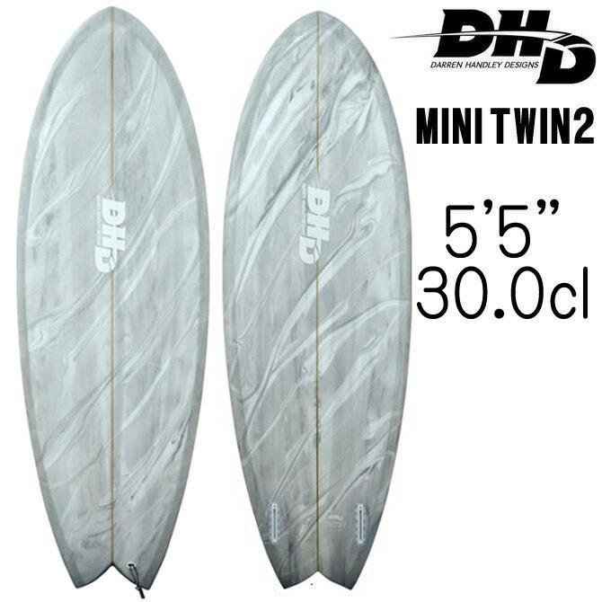 DHD サーフボード ミニツイン2 モデル 5'5
