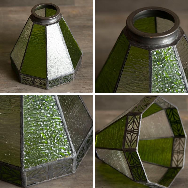 照明 シェードのみ ステンドグラス シェード 単品 林檎箱 C-F-1