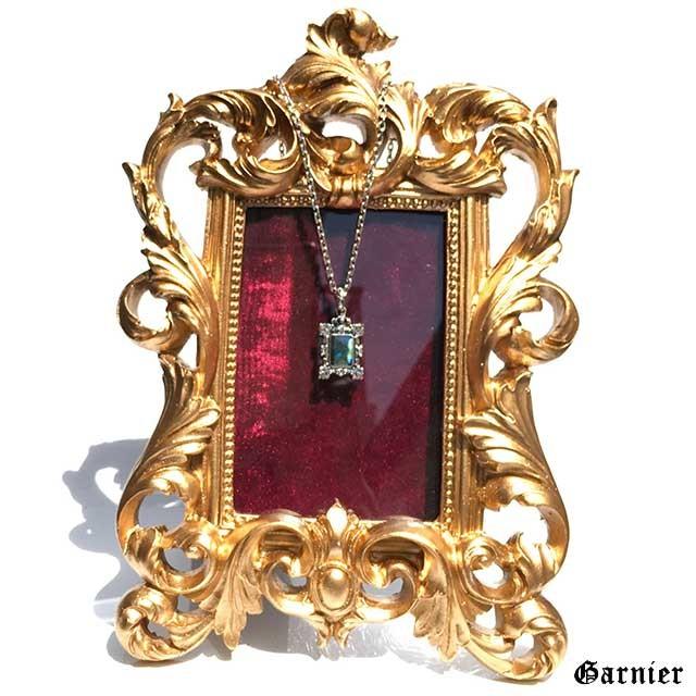 豪華なバロック調 フォトフレーム アンティークゴールド L判 写真立て