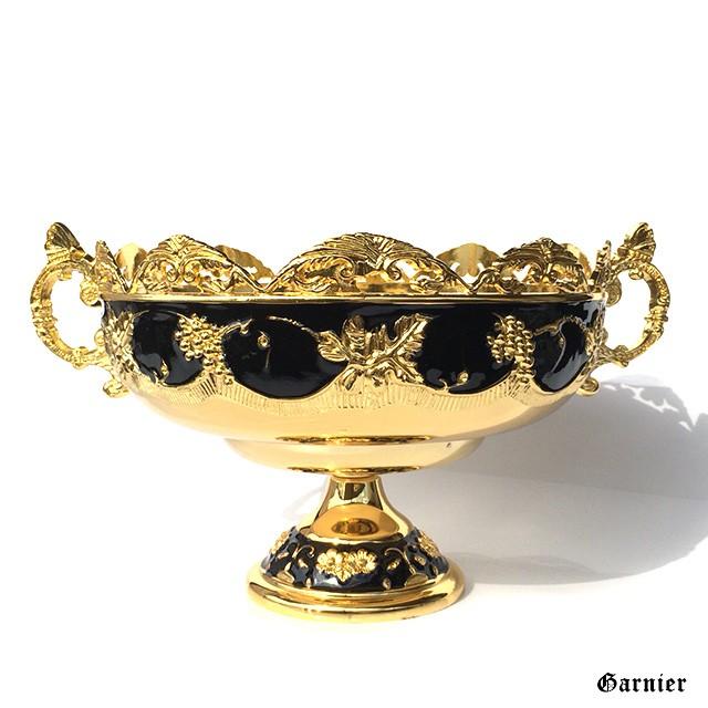 フルーツスタンド ボウル プレート コンポート 皿 器 ブラック