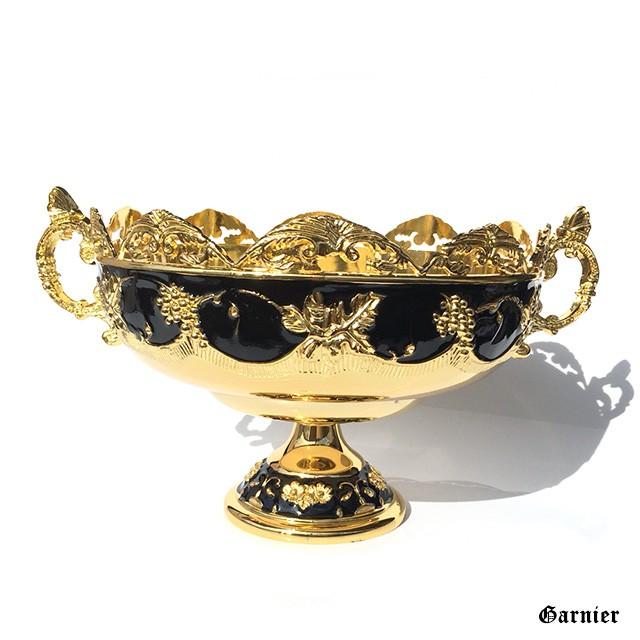 フルーツスタンド ボウル プレート コンポート 皿 器 ブラック