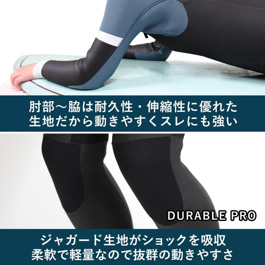 FELLOW セミドライ ウェットスーツ レディース 5×3mm チェストジップ