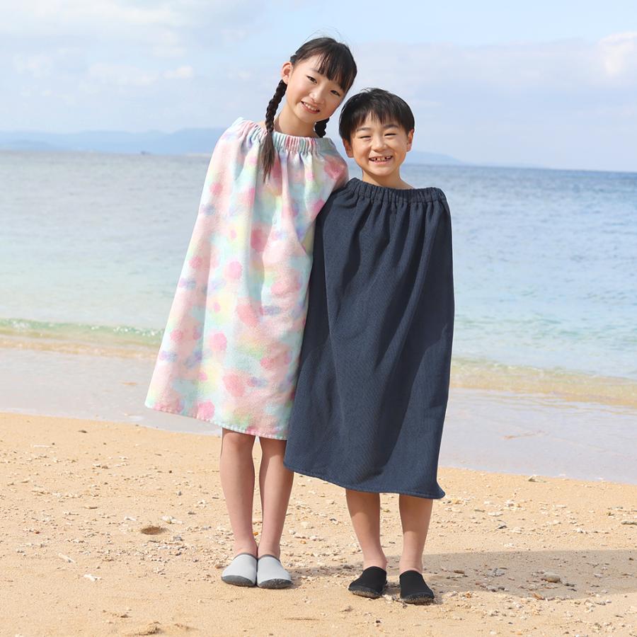 HEAZEL ラップタオル 巻きタオル プールタオル お着替えタオル