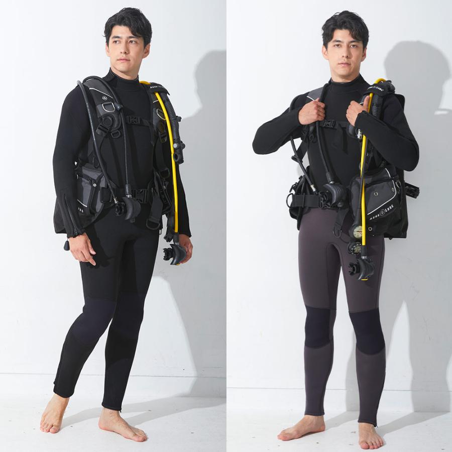 HELIOS（ヘリオス） ダイビング ウェットスーツ メンズ フルスーツ 5mm