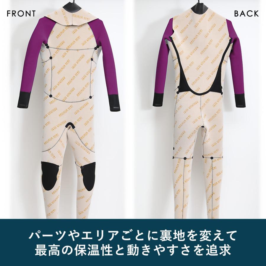 FELLOW 【3/5はP5倍】FELLOW セミドライ ウェットスーツ メンズ 5×3mm