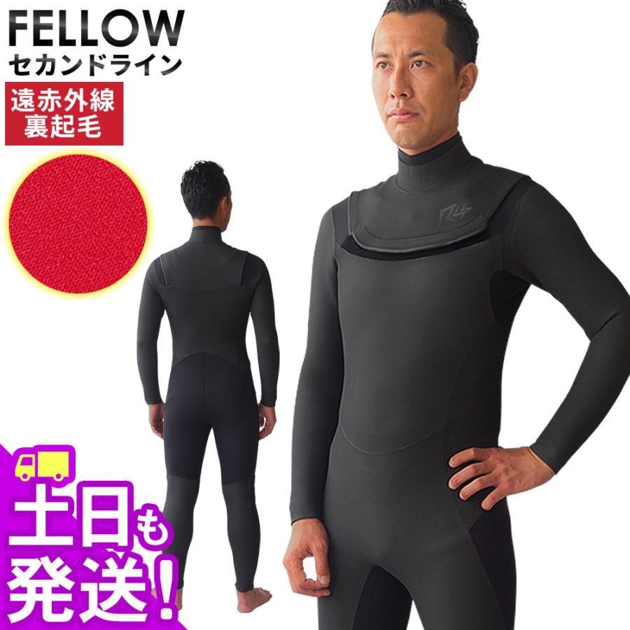 RSS SURF セミドライスーツ ウェットスーツ メンズ ノンジップ