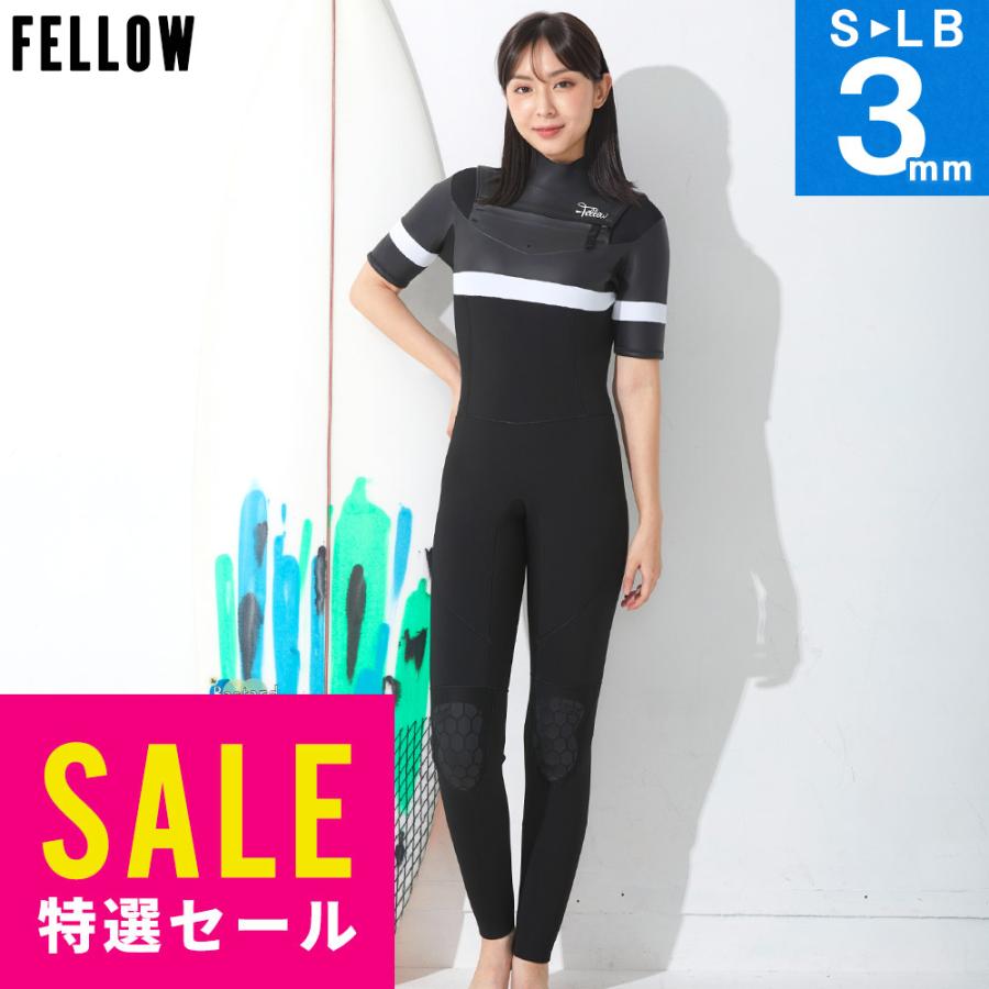FELLOW 【特価】FELLOW ウェットスーツ シーガル チェストジップ 3mm