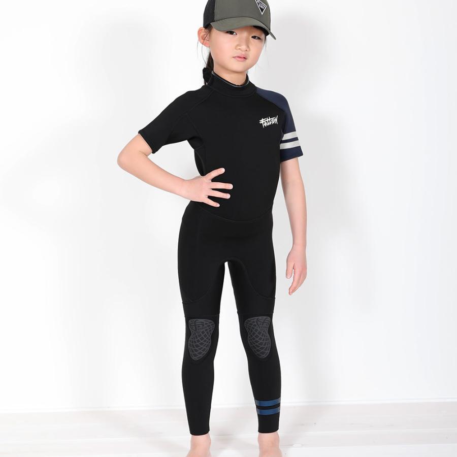 FELLOW ウェットスーツ シーガル 2.5mm キッズ バックジップ 半袖