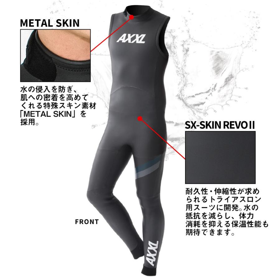 AXXL SUITS（アクセルスーツ） トライアスロン ウェットスーツ スキン