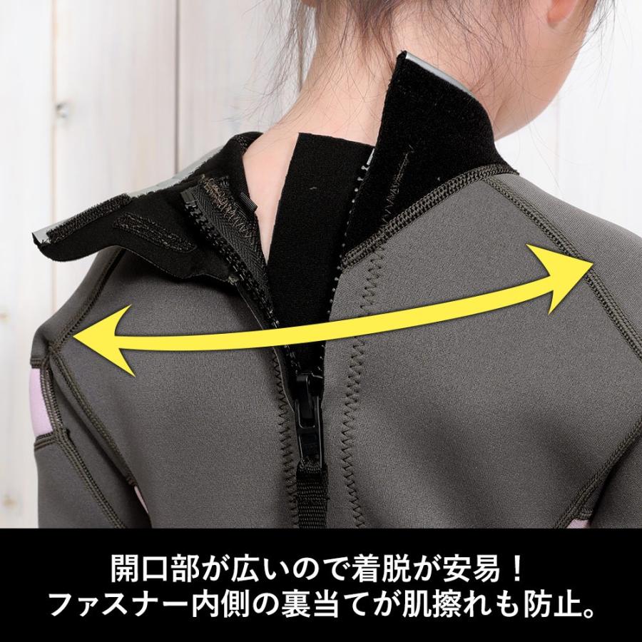 Ko'a ウェットスーツ バックジップ フルスーツ キッズ ALL3mm