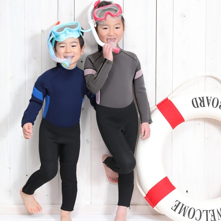 Ko'a ウェットスーツ バックジップ フルスーツ キッズ ALL3mm
