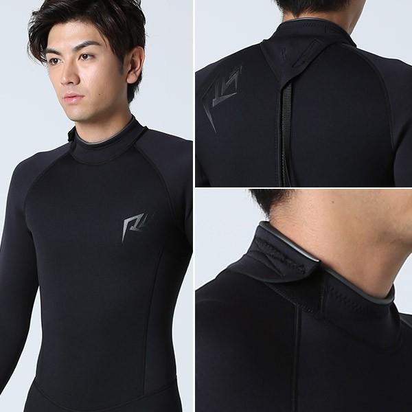 RSS SURF ウェットスーツ バックジップ ロングスプリング メンズ