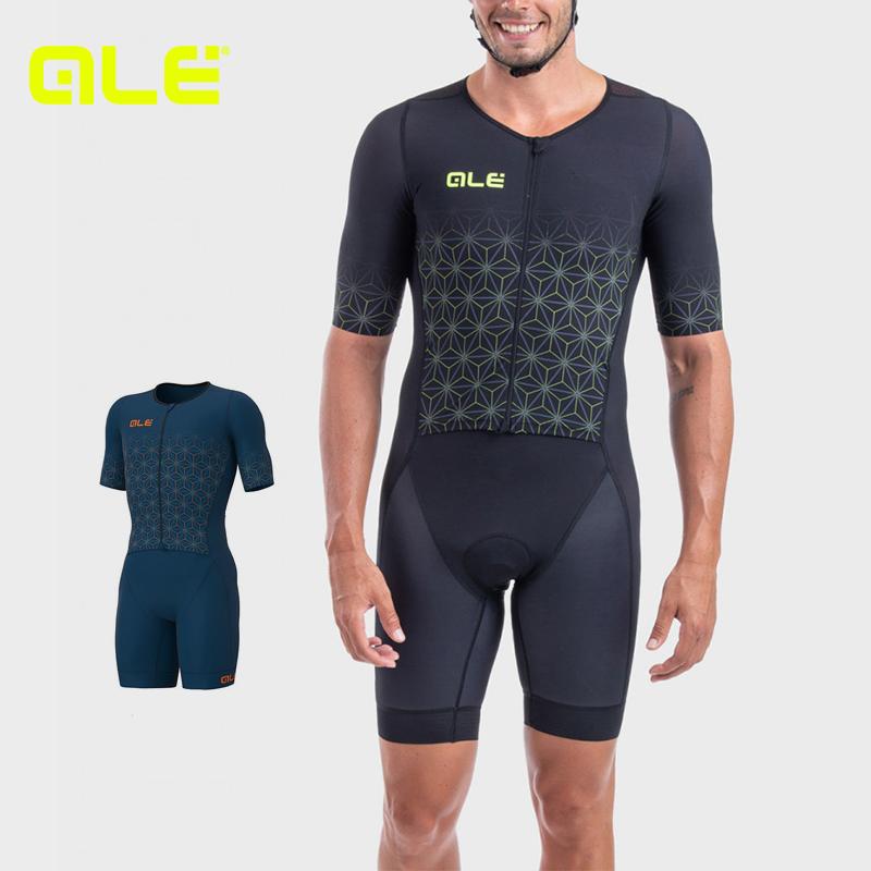 ALE(アレ)トライアスロンスーツ サイクルパンツ 半袖 夏 メンズ