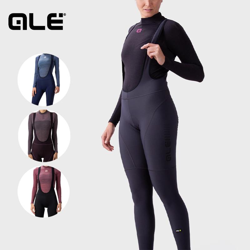 ALE(アレ)サイクルタイツ ビブタイツ レディース 冬 [5℃/15℃対応] 保温
