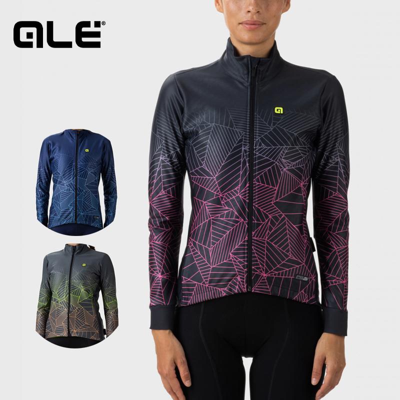 ALE(アレ)サイクルジャケット 冬 レディース 長袖 [内側2層生地 -5℃/10