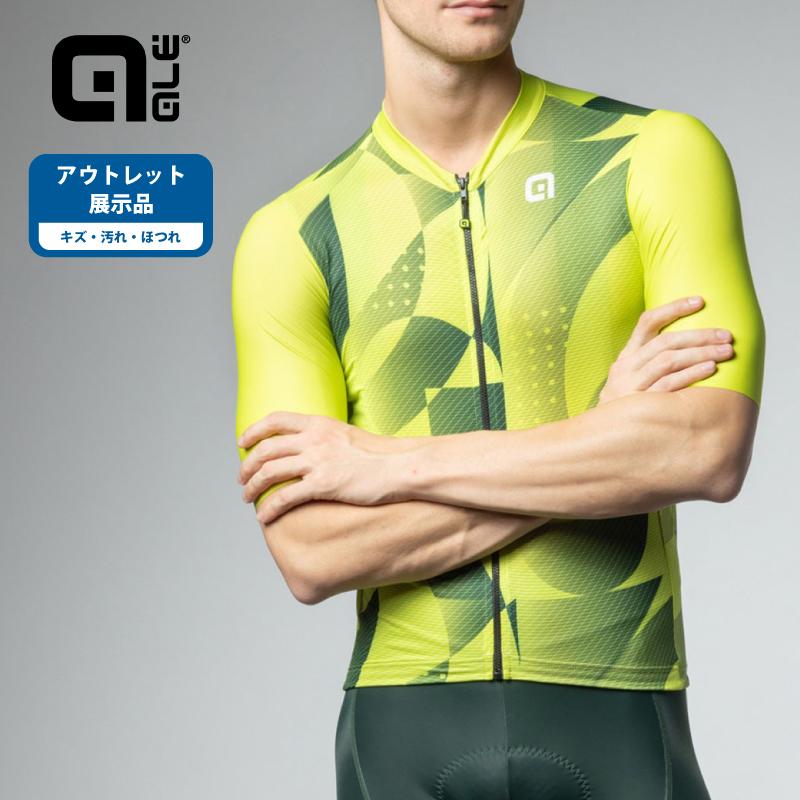 アウトレット展示品]ALE(アレ)サイクルジャージ 半袖 メンズ 夏 [L