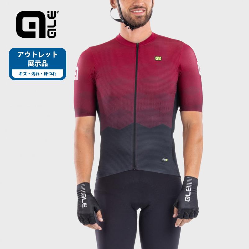 アウトレット展示品]ALE(アレ)サイクルジャージ 半袖 メンズ 夏 [XXS