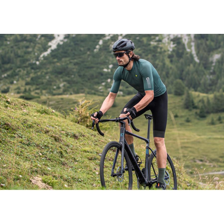 ALE(アレ)サイクルジャージ 半袖 夏 メンズ [UPF50+ 耐久性のある