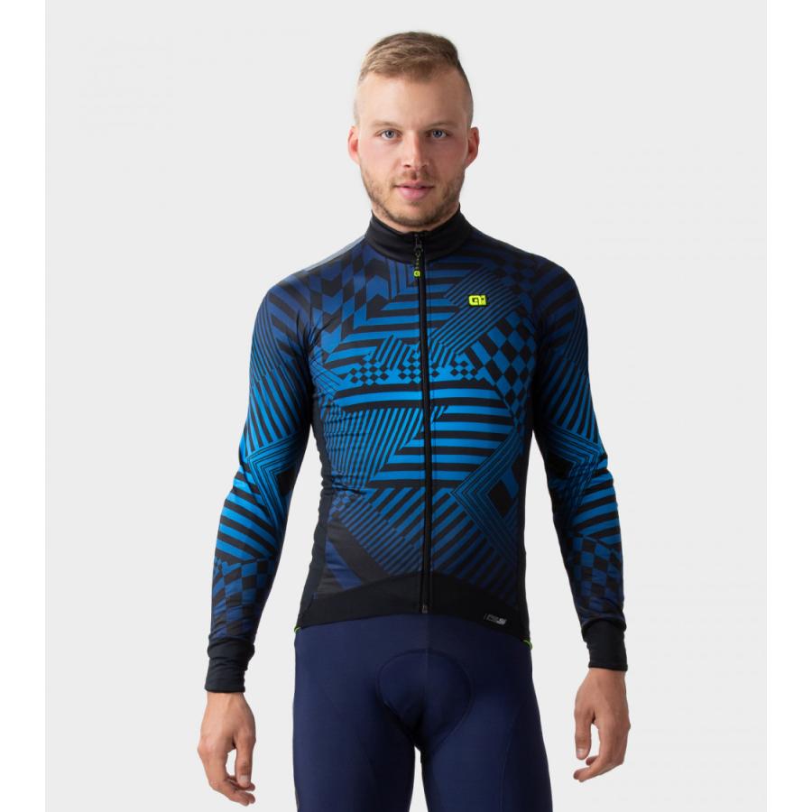 ALE(アレ)サイクルジャージ メンズ 秋冬 [12℃/18℃対応]フィット感