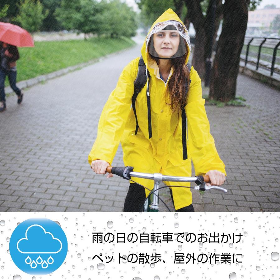 UVカット サンバイザー レインガード バイザー レディース 帽子