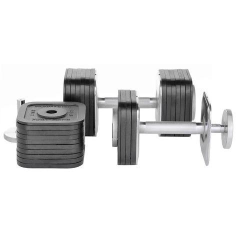 Ironmaster］ クイックロックダンベル68kgセット──ロックが緩む心配