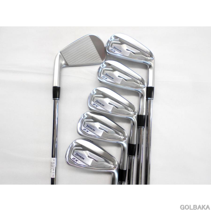 nc】【中古】B：スリクソン ZX7 MK-2アイアンセット6本(#5-9.P) ロフト