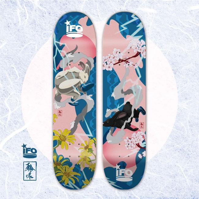 TOOLS スケート デッキ IFO RINPA Team 7.875 / 8.125 スケートボード