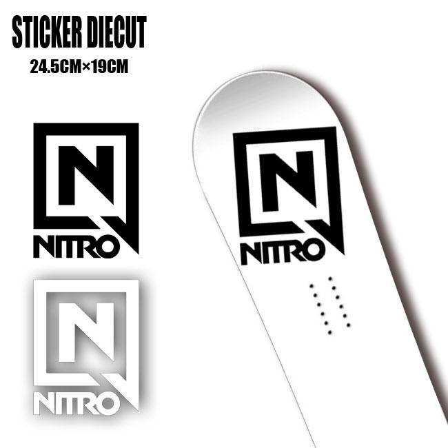 NITRO（ナイトロ） ステッカー NITRO STICKER DIECUT Lサイズ