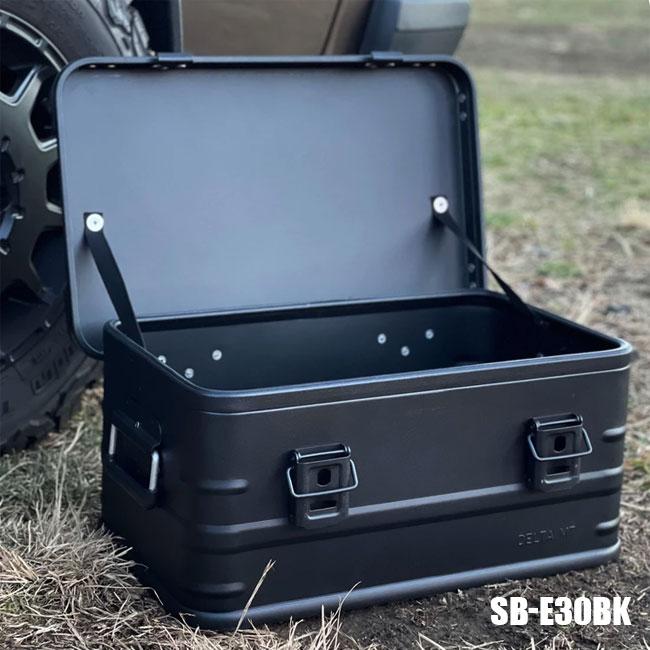 アルミ コンテナボックス DELTA / MT Extreme X 30 限定BLACK キャンプ
