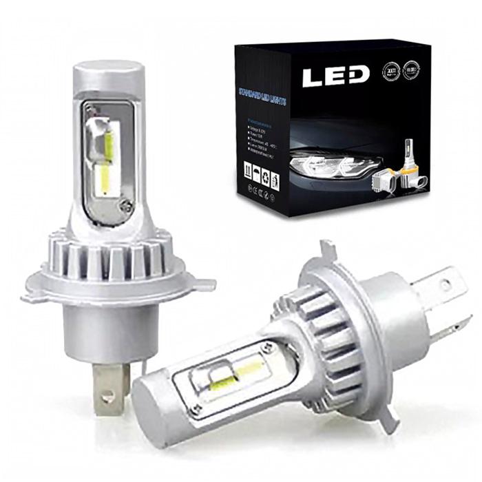 LED バルブ H4 6500K 3600ルーメン 12V 24V 対応 IP67 防水性能 ファン