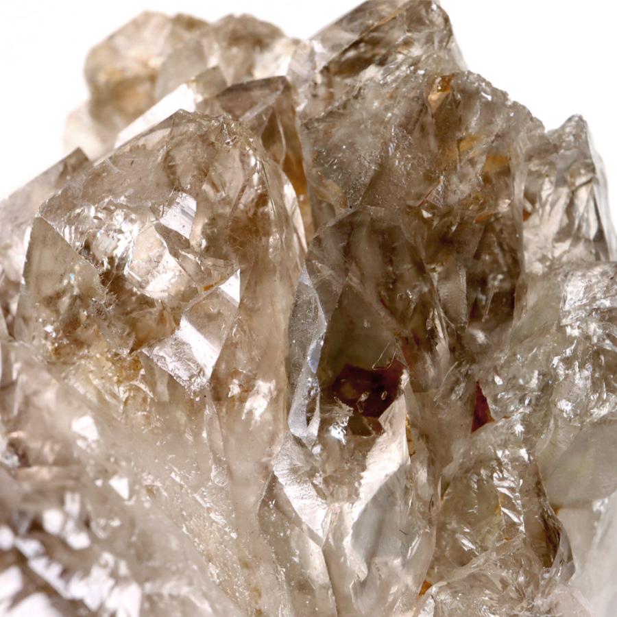 GOLD STONE ジャカレー 水晶 クラスター 482g ブラジル産 原石 ワニ