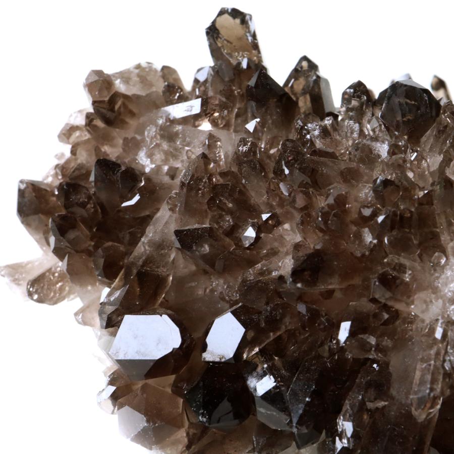 GOLD STONE スモーキークォーツ クラスター 天然石 水晶 原石 煙水晶