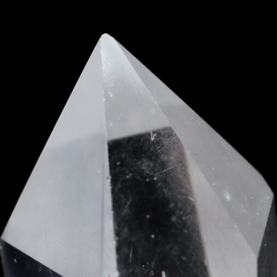 GOLD STONE 天然 水晶 六角柱 ポイント Mサイズ 高さ 7-8cm前後 1個